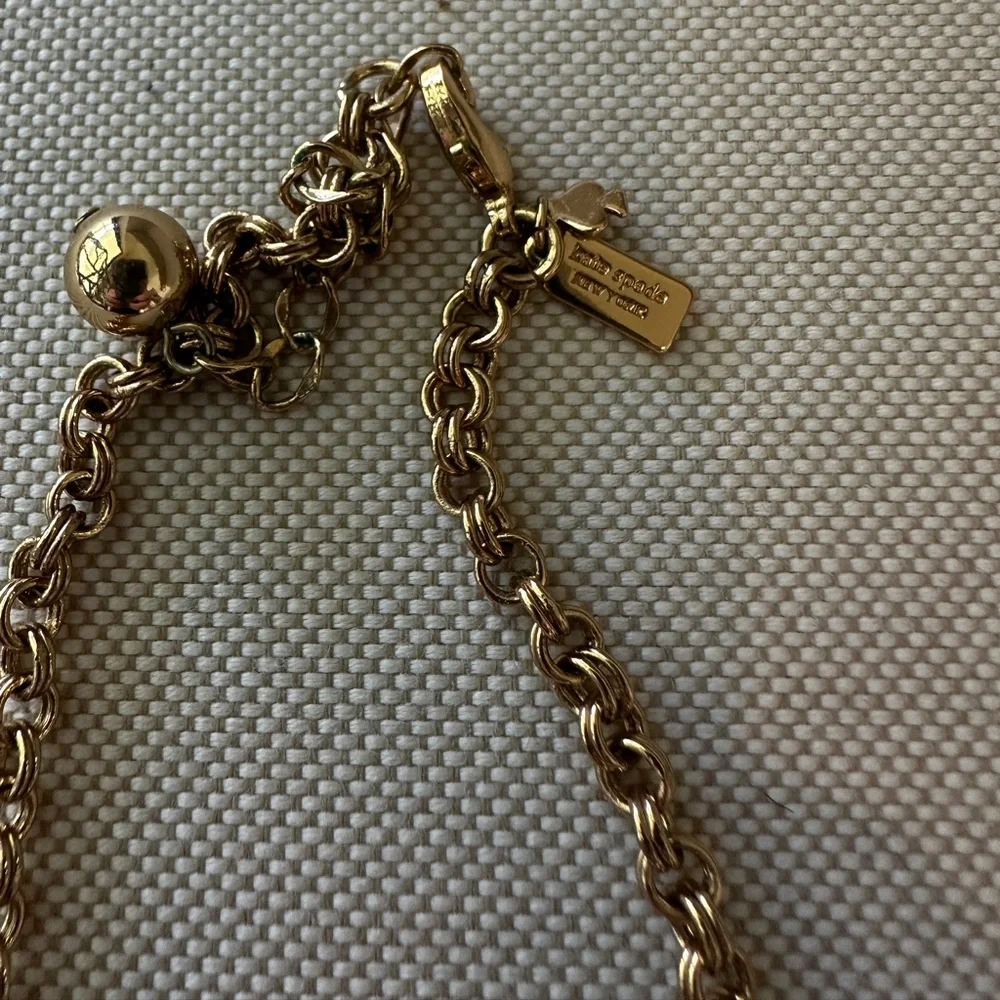 Kate Spade Elegant Pink Statement Necklace